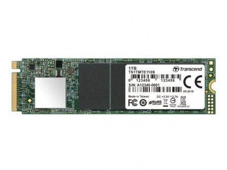 TRANSCEND 1TB, M.2 2280 PCIe 3.0 x4, TS1TMTE110S