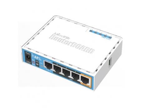 MIKROTIK HAP ac lite WiFi & 3G / LTE AC750Mb/s High Power 200mW dual band 2.4 & 5GHz 802.11ac/a/b/g/