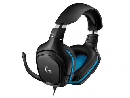 LOGITECH G432 7.1 Surround Gaming Headset Leatherette