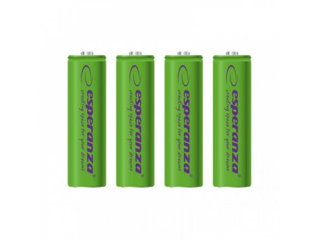 ESPERANZA EZA104G PUNJIVE BATERIJE AA 2000MAH 4 KOM ZELENE