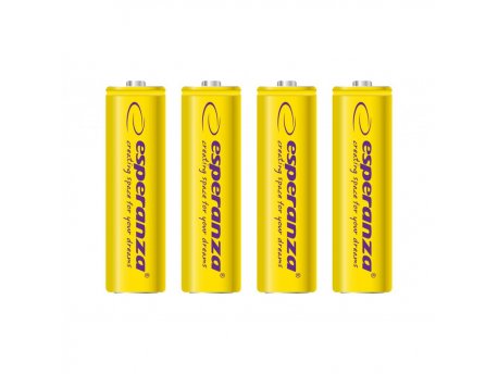 ESPERANZA EZA104Y PUNJIVE BATERIJE AA 2000MAH 4 KOM ZUTE