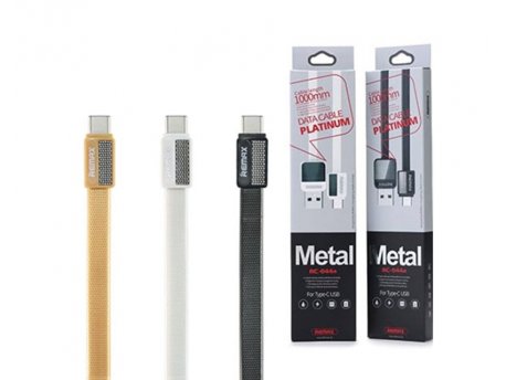 REMAX RC-044a gold 1m USB Type-C Platinum Data kabl