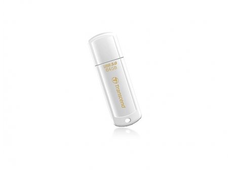 TRANSCEND USB 64 GB, JetFlash 730, USB3.0, 80/25 MB/s, White
