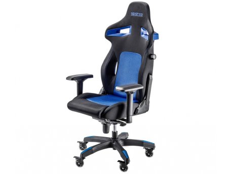 Sparco STINT Gaming/office chair Black/Blue
