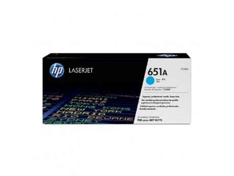 HP Toner 651A Cyan (CE341A)