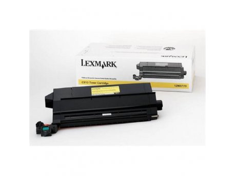 LEXMARK 12N0770 yellow 14K