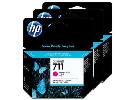 HP No.711 3pcs Magen (CZ135A)