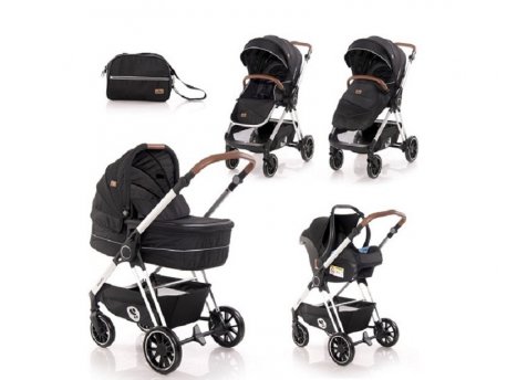LORELLI BERTONI KOLICA ANGEL BLACK 3U1