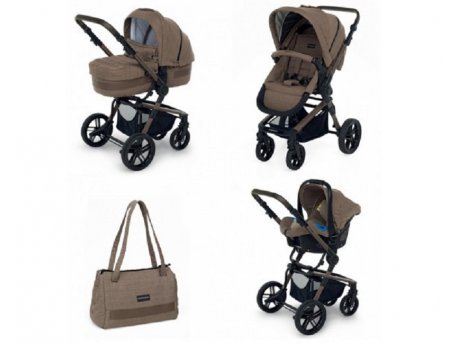 FOPPAPEDRETTI KOLICA SET MODULAR iWOOD - ELITE BEIGE