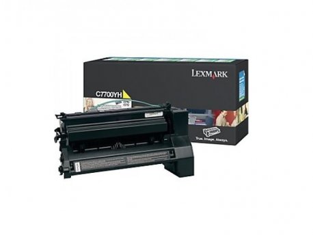LEXMARK C7700YH yellow 10K