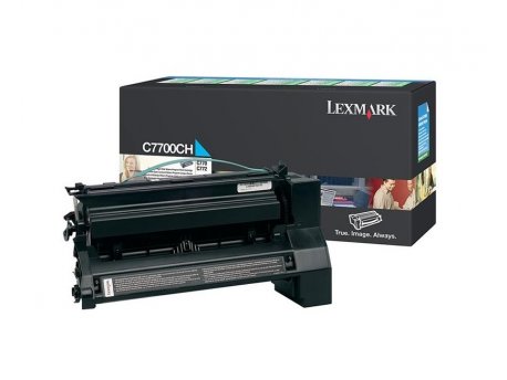 LEXMARK C7700CH cyan 10K