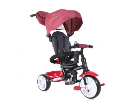 LORELLI BERTONI TRICIKL MOOVO RED&BLACK LUX
