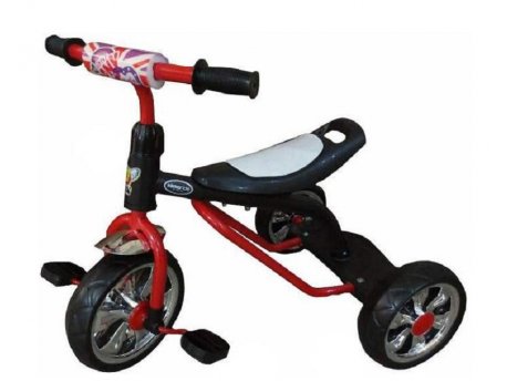 KikkaBoo TRICIKL SUPERBIKE RED