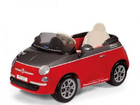 PEG PEREGO FIAT 500 RED/GRIGIA BEZ DALJINSKOG IGED1161