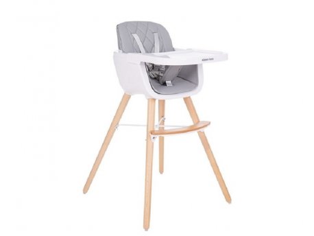 KikkaBoo HRANILICA 802 WOODY GREY