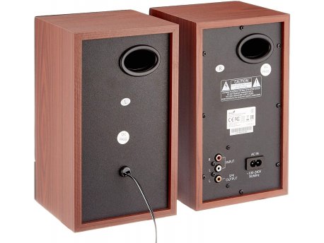GENIUS SP-HF1250B 2.0 Hi-Fi  (Wood/Black)