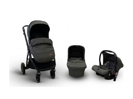 BBO KOLICA URBAN LIFE 3U1 - DARK GREY