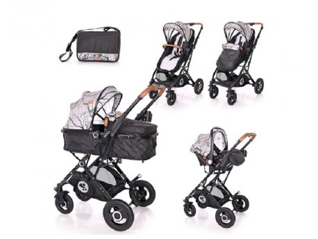 LORELLI BERTONI KOLICA SENA SET GREY MARBLE
