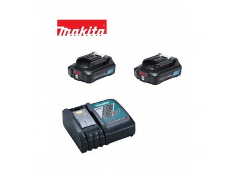 MAKITA BL1021B 2 x 2Ah + DC10WC punjac akumulatroski set 13