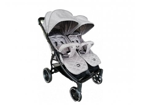 KikkaBoo KOLICA ZA BLIZANCE HAPPY 2 (2020) - LIGHT GREY