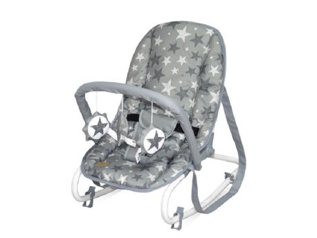 LORELLI BERTONI LEZALJKA TOP RELAX GREY STARS