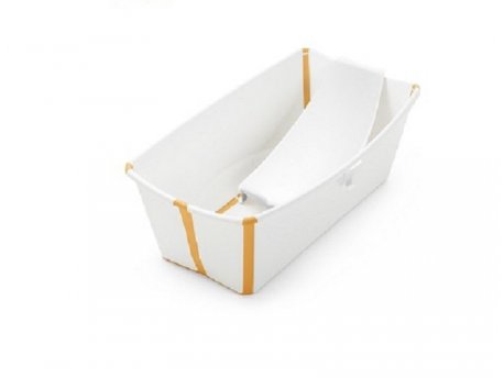 STOKKE FLEXI BATH SET - WHITE YELLOW