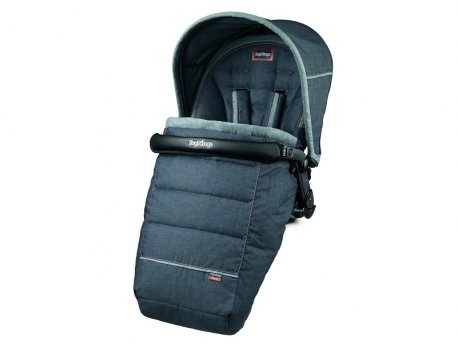 PEG PEREGO SEDISTE ZA KOLICA POP UP COMPLETO BLUE DENIM
