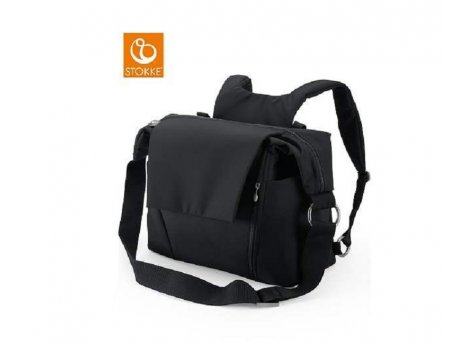 STOKKE Changing bag Black - torba 2u1 ( ranac-torba)