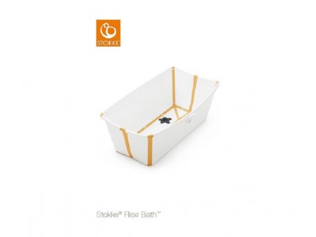 STOKKE FLEXI BATH WHITE YELLOW