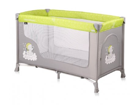 LORELLI BERTONI PRENOSIVI KREVETAC  SAN REMO 1 NIVO GREEN&GREY ELEPHANTS