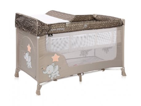 LORELLI BERTONI PRENOSIVI KREVETAC STR 2 NIVOA BEIGE ELEPHANT (2020)