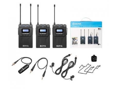 BOYA BY-WM8 PRO-K2 UHF bežični audio set (transmiter + 2 bubice)