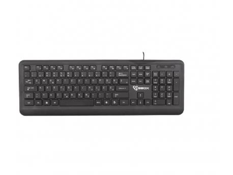 S BOX Žična tastatura K-19 (Crna)
