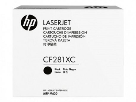 HP 81X High Yield Black Contract Original LaserJet Toner Cartridge (CF281XC)