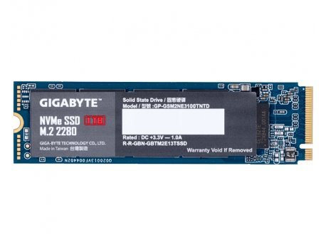 GIGABYTE 1TB M.2 PCIe Gen 3 x4 NVMe GP-GSM2NE3100TNTD SSD