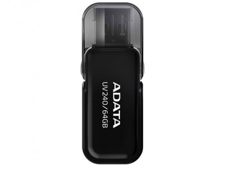 ADATA 64GB 2.0 AUV240-64G-RBK crni