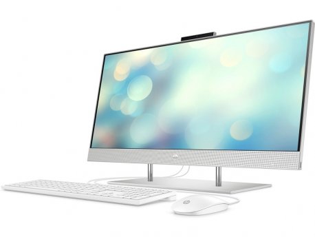HP Pavilion All-in-One 27-dp0069ny, Intel Core i5-1035G1, 8GB, 512GB SSD, 27 AG FHD 1920x1080,  Free DOS, Silver (21W83EA)