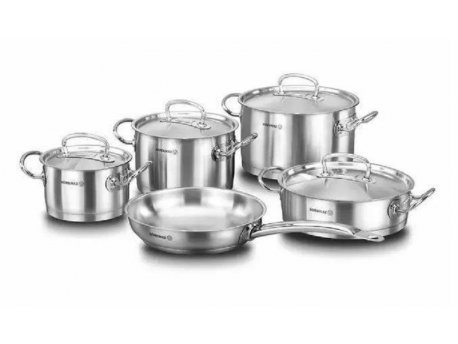 KORKMAZ Set Proline 9pcs Inox (A1150)