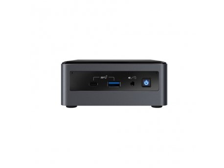 INTEL Intel NUC 10 Performance kit NUC10i7FNH with Intel Core i7-10710U, M.2 and 2.5'' Drive, HDMI 2.0a; USB-C (DP1.2), w/ EU cord