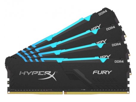 KINGSTON DIMM DDR4 128GB (4x32GB kit)3600MHz HX436C18FB3AK4/128 HyperX FURY RGB