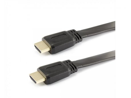 S BOX Kabl HDMI 1.4 Flat Black, 1,5 m