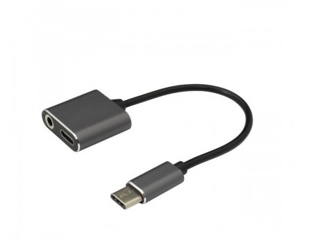 S BOX ADAPTER  USB TYPE-C->TYPE-C + 3.5mm