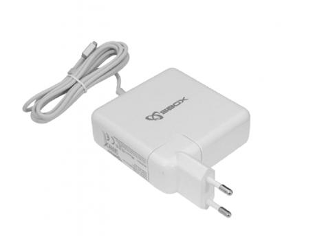 S BOX Punjač za Macbook AP-85W (Beli)
