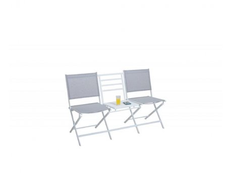 Green Bay Metalni sto + 2 stolice – Vieste