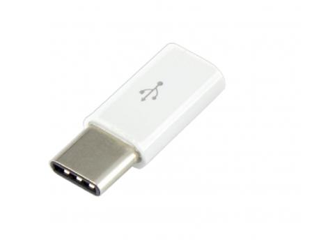 S BOX Adapter Micro USB F- Type C M, beli