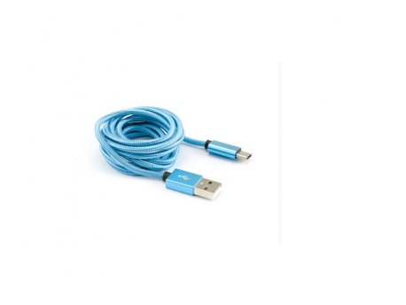 S BOX Kabl USB A - Type C, Fruity 1,5m, Blue