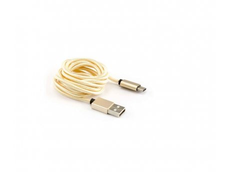S BOX Kabl USB A - Type C, Fruity 1,5m, Gold