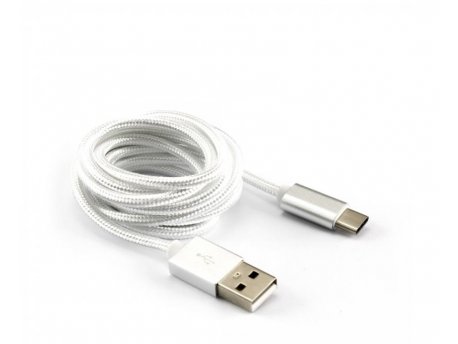 S BOX USB A - Type C, Fruity 1,5m, White