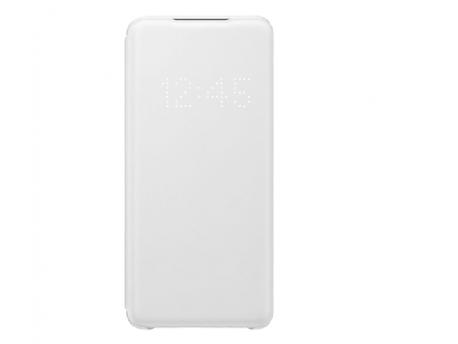 SAMSUNG LED preklopna futrola S20 BELA
