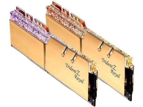 G SKILL DIMM DDR4 16GB (2x8GB) 3600MHz F4-3600C17D-16GTRG TridentZ Royal Gold RGB